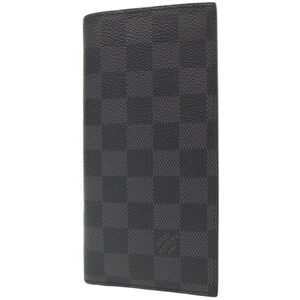 Louis Vuitton Damier Graphite Black Alexandra Portefeuille Wallet Bifold Long